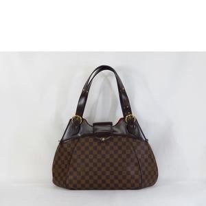 Louis Vuitton Sistina Ebene Handbag Damier Brown